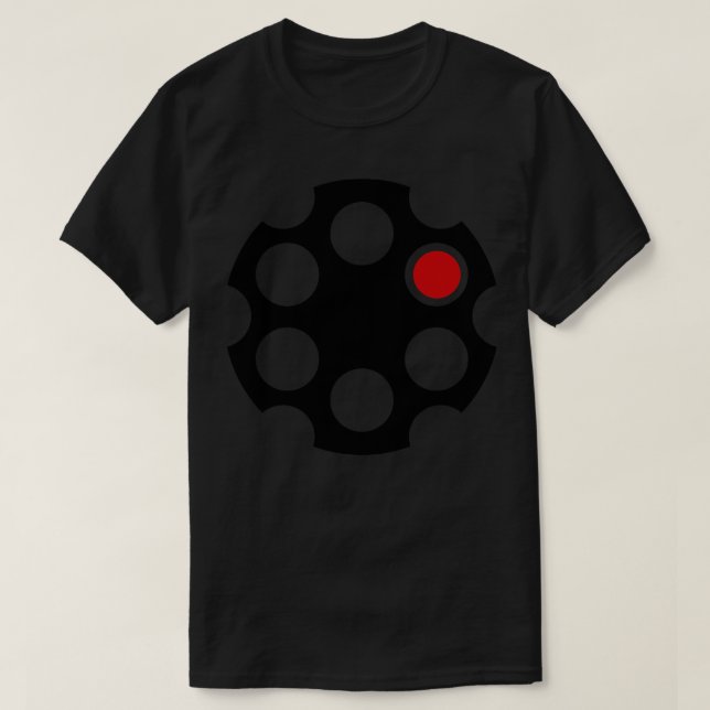 Camiseta Revolver Roulette Russo (Frente do Design)