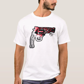 Camiseta Revólver sangrento