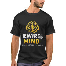 Camiseta Rewired Mind Logo — Confiança & Mentalida