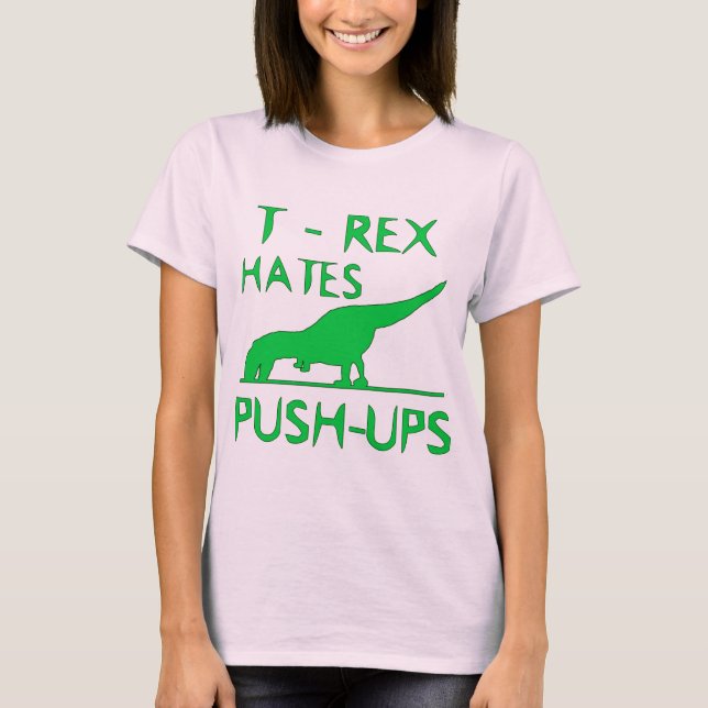 Camiseta REX de T DEIA o design engraçado de Dino dos (Frente)
