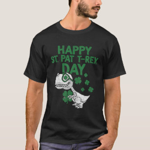 Camiseta Rex Dinosaur , Garotos Do Dia De Patrick Da Rua
