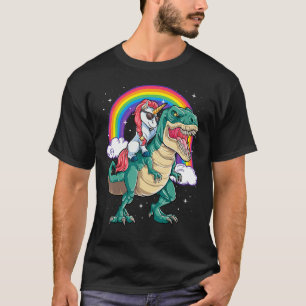 Camiseta Rex Dinossaur Meninas Rex Dinossauros Unicórnio Mu