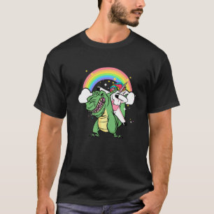 Camiseta Rex Dinossaur Meninas Rex Dinossauros Unicórnio Mu