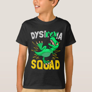 Camiseta Rex-ia - Esquadrão Dislexia Dislexia Professor Fun