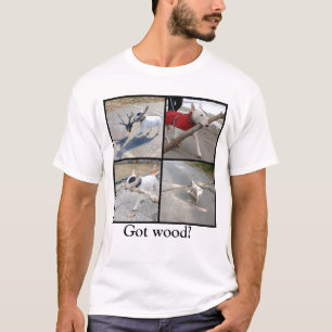 Camiseta Rex o terrier da tevê obteve a madeira? T