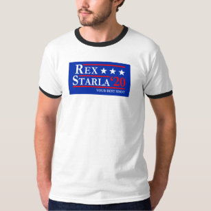 Camiseta Rex Starla 2020 Dynamite Candidatos para a América