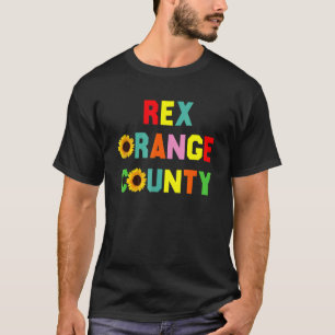 Camiseta Rex Sunflower Orange Color County Dia Padre