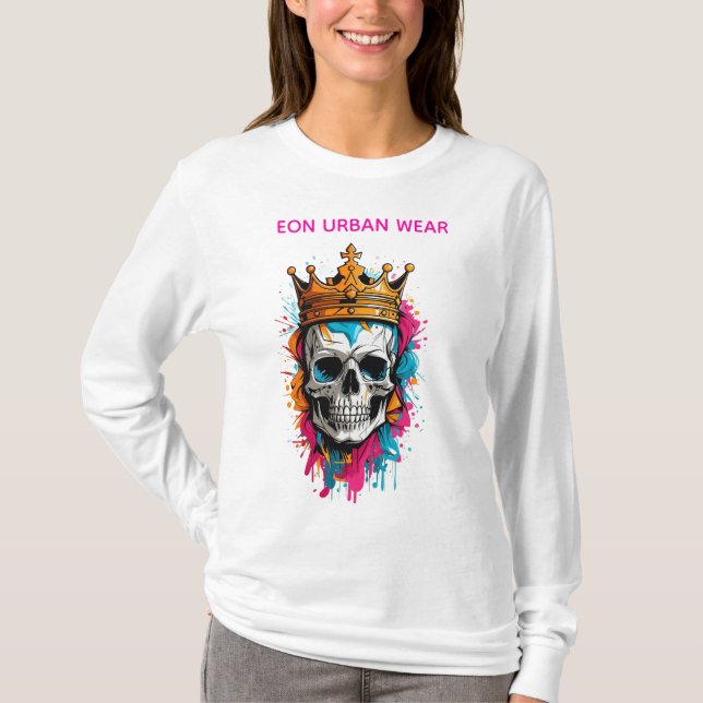 CAMISETA REY CALAVERA  (Frente)