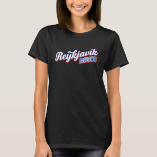 Camiseta Reykjavík Islândia