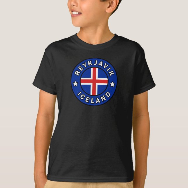 Camiseta Reykjavik Islândia (Frente)