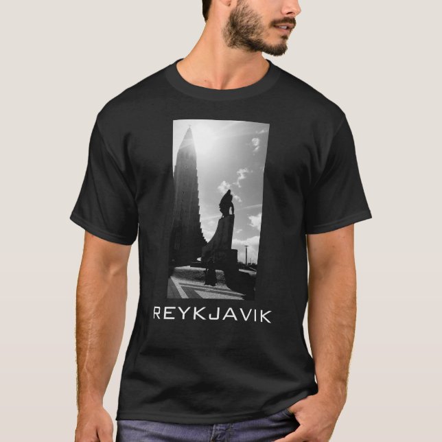 Camiseta Reykjavik, Islândia (Frente)