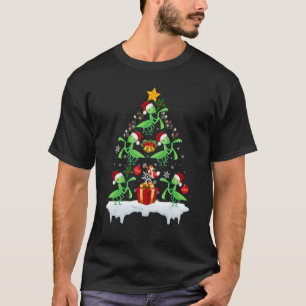 Camiseta Rezando a Árvore Enfeites de natal Mantis Xmas