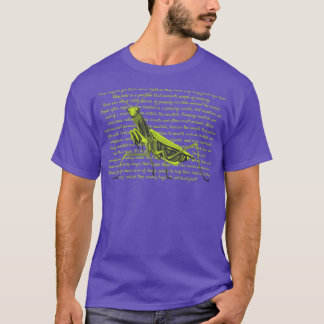 Camiseta Rezando Informações sobre Mantis
