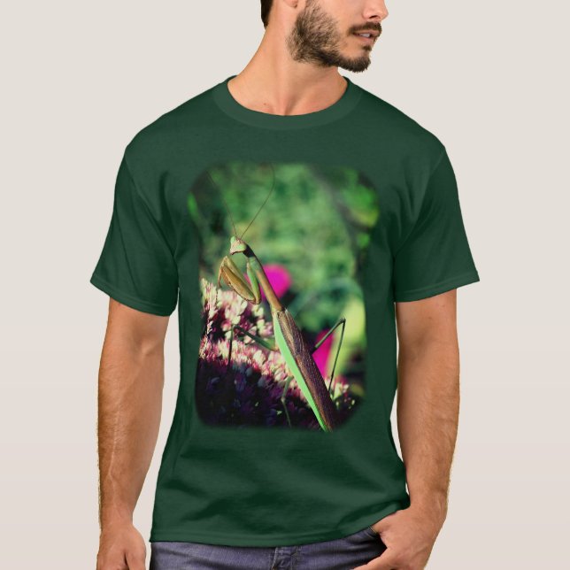 Camiseta Rezando Inseto Mantis (Frente)