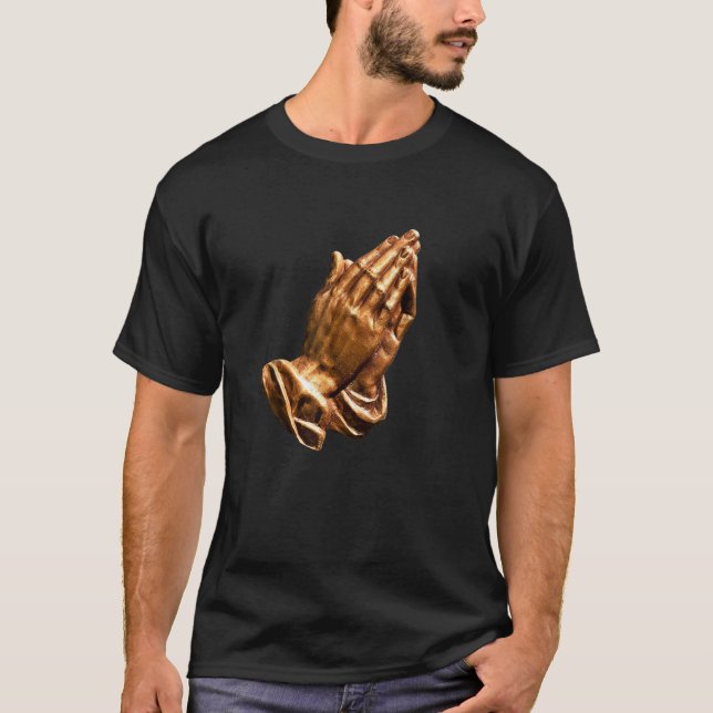 Camiseta Rezando Mãos Lá Belo Espiritual (Frente)