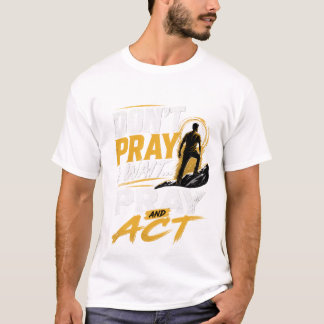 Camiseta Rezar & Agir