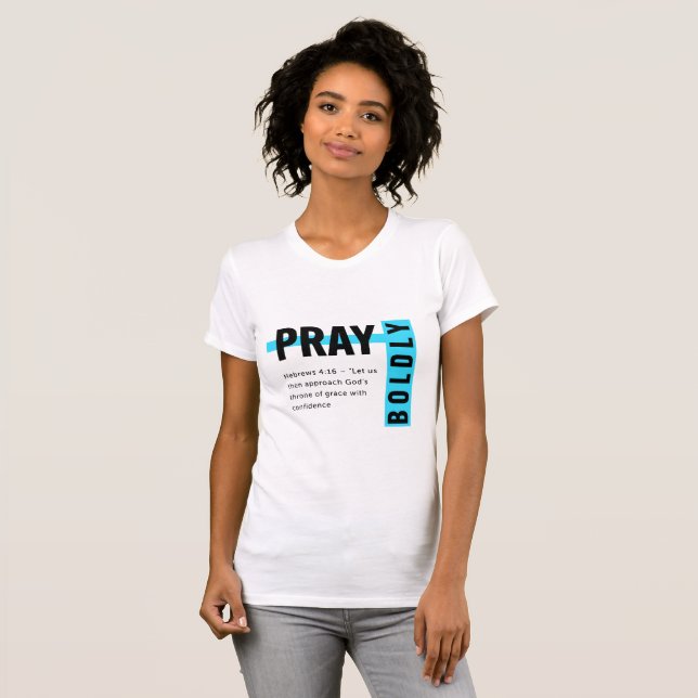 Camiseta Rezar Bolsamente (Frente Completa)