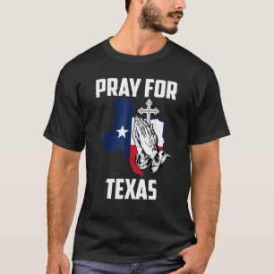 Camiseta Rezar Pelo Texas Sem Atirar Sem Armas Proteja Cria