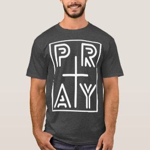 Camiseta Reze à Cruz Cristã Fé Religiosa Jesus Sobrevivendo