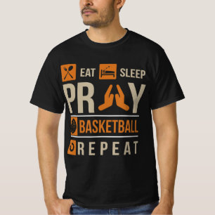 Camiseta Reze Atleta Católica para Rezar para Dormir