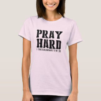 Camiseta Reze com fervor 1 Tessalonicenses 5:16-18