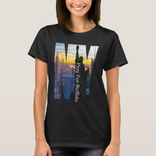 Camiseta Reze Forte De Buffalo Para A Força Da Comunidade D