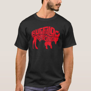 Camiseta Reze Forte De Buffalo Para A Força Da Comunidade D