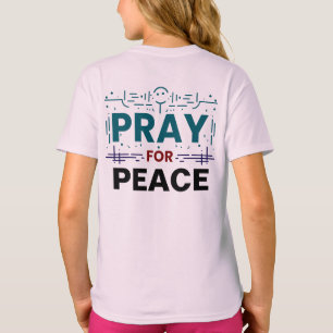Camiseta Reze Pela Paz