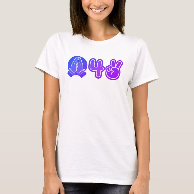 Camiseta Reze pela Paz (Frente)