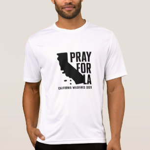 Camiseta Reze pelo incêndio selvagem de LA California 2025