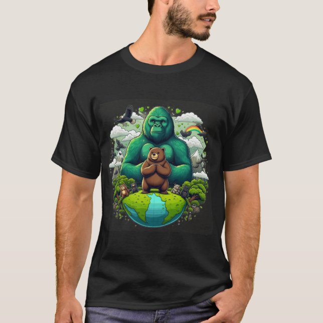 Camiseta Reze pelo nosso mundo (Frente)