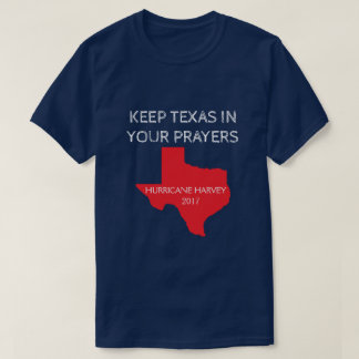 Camiseta Reze pelo Texas - Furacão Harvey