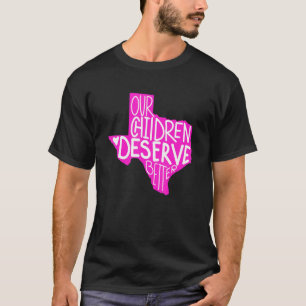 Camiseta Reze Pelo Texas Nossos Filhos Merecem Melhor Texas