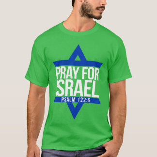 Camiseta Reze Por Estrela Judaica