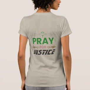 Camiseta Reze por justiça