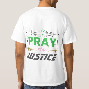 Camiseta Reze por justiça