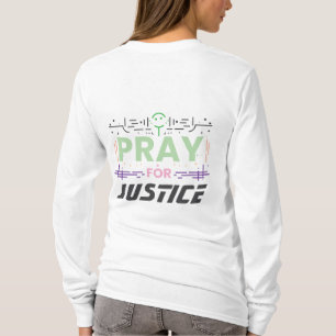 Camiseta Reze por justiça