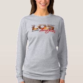 Camiseta Reze por Los Angeles | Manga Longa Feminina