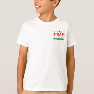 Camiseta Reze por Los Angeles: Solidariedade a LA