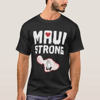 Camiseta Reze Por Maui Hawaii Forte