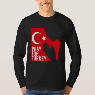 Camiseta Reze Por Turquia Reze Por Türkiye Eu Estou Com Tur