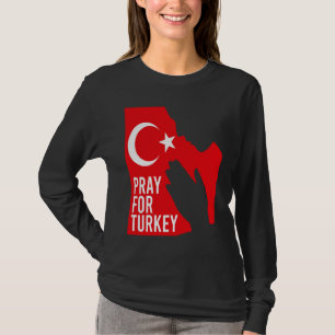 Camiseta Reze Por Turquia Reze Por Türkiye Eu Estou Com Tur