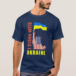 Camiseta Reze Por Ucranianos Ucranianos Slava Ukrain