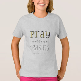 Camiseta Reze sem fechar - 1 Essas 5:17