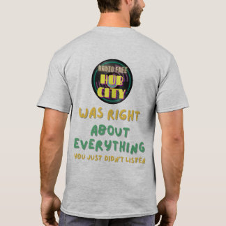 Camiseta RFHC Estava Certo