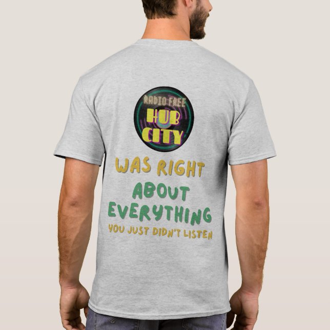 Camiseta RFHC Was Right T-Shirt (Verso)