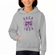 Camiseta RGCA para logotipos roxos, mulheres