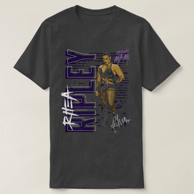 Camiseta Rhea Ripley Vertical Tank Topo (Frente do Design)