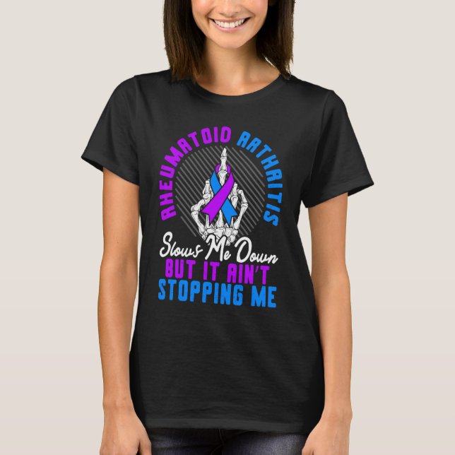 Camiseta Rheumatoid Arthritis Warrior Autoimmune Disorder (Frente)