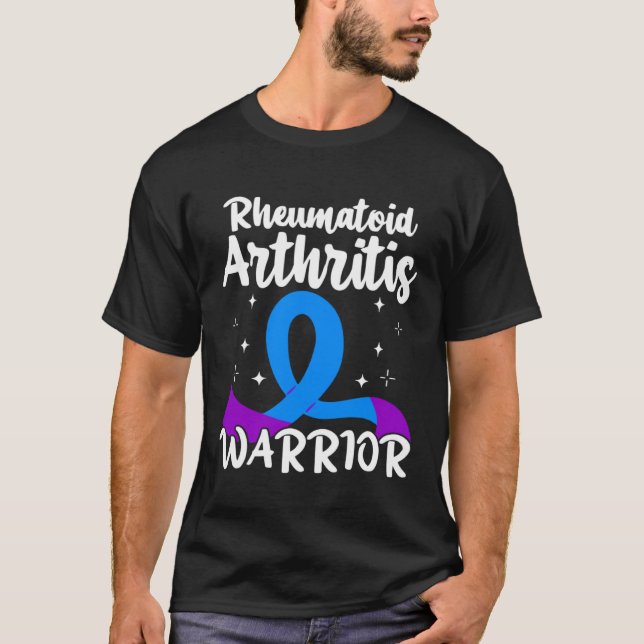 Camiseta Rheumatoid Arthritis Warrior Joint Pain Disease  1 (Frente)